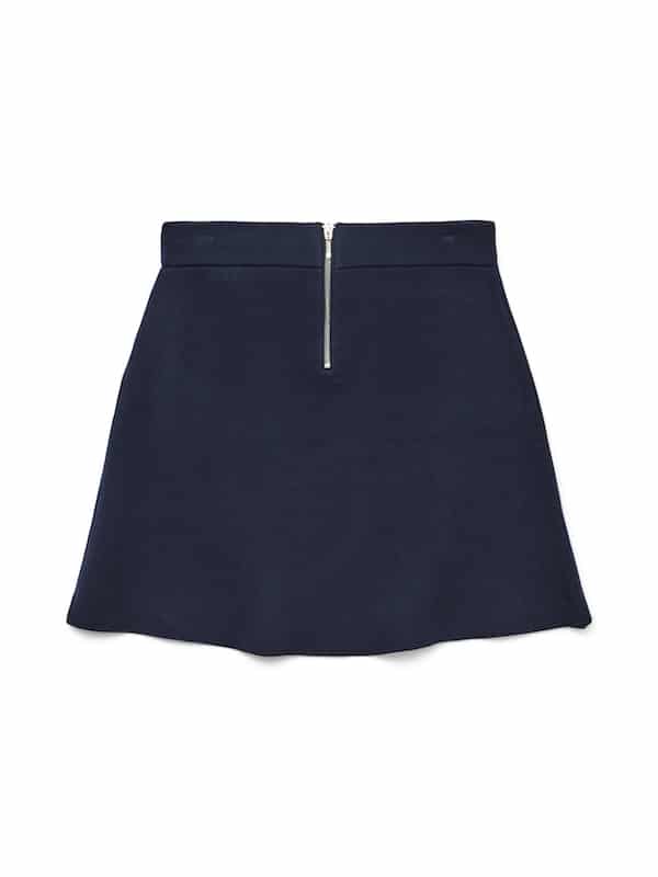 VMSABA NW SKATER SKIRT NOOS NAVY BLAZER - Billede 3