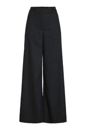 VIMAGNOLIA HW WIDE PANTS BLACK