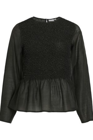 VIMILLE L/S SMOCK TOP SORT