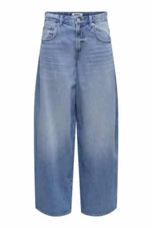 ONLTAYLOR HW BARREL DNM  MEDIUM BLUE DENIM