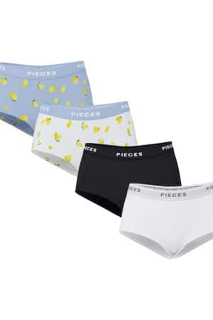 PCLOGO LADY 4 PACK  CASHMERE BLUE