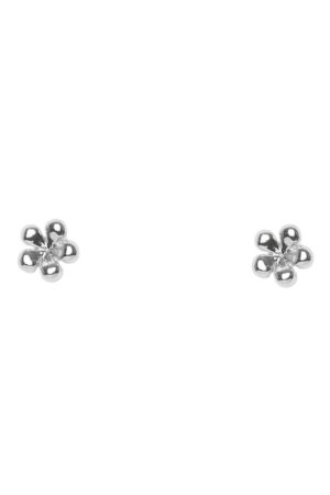 PCTHELLA EARSTUDS PLATED NOOS SILVER