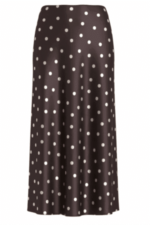 VIELLETTE HW LONG SKIRT COFFEE BEAN/SANDSHELL