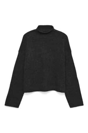 VMMIRLA LS HIGHNECK PULLOVER BLACK