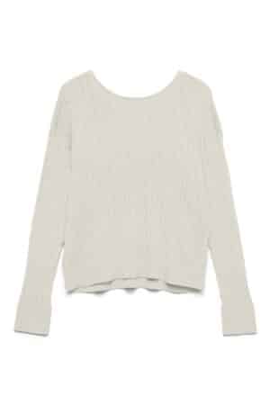 VMFANTASTIC LS V-BACK PULLOVER BIRCH