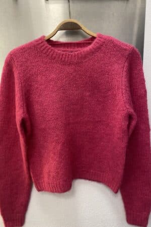 VMNOVAH LS O-NECK PULLOVER PINK