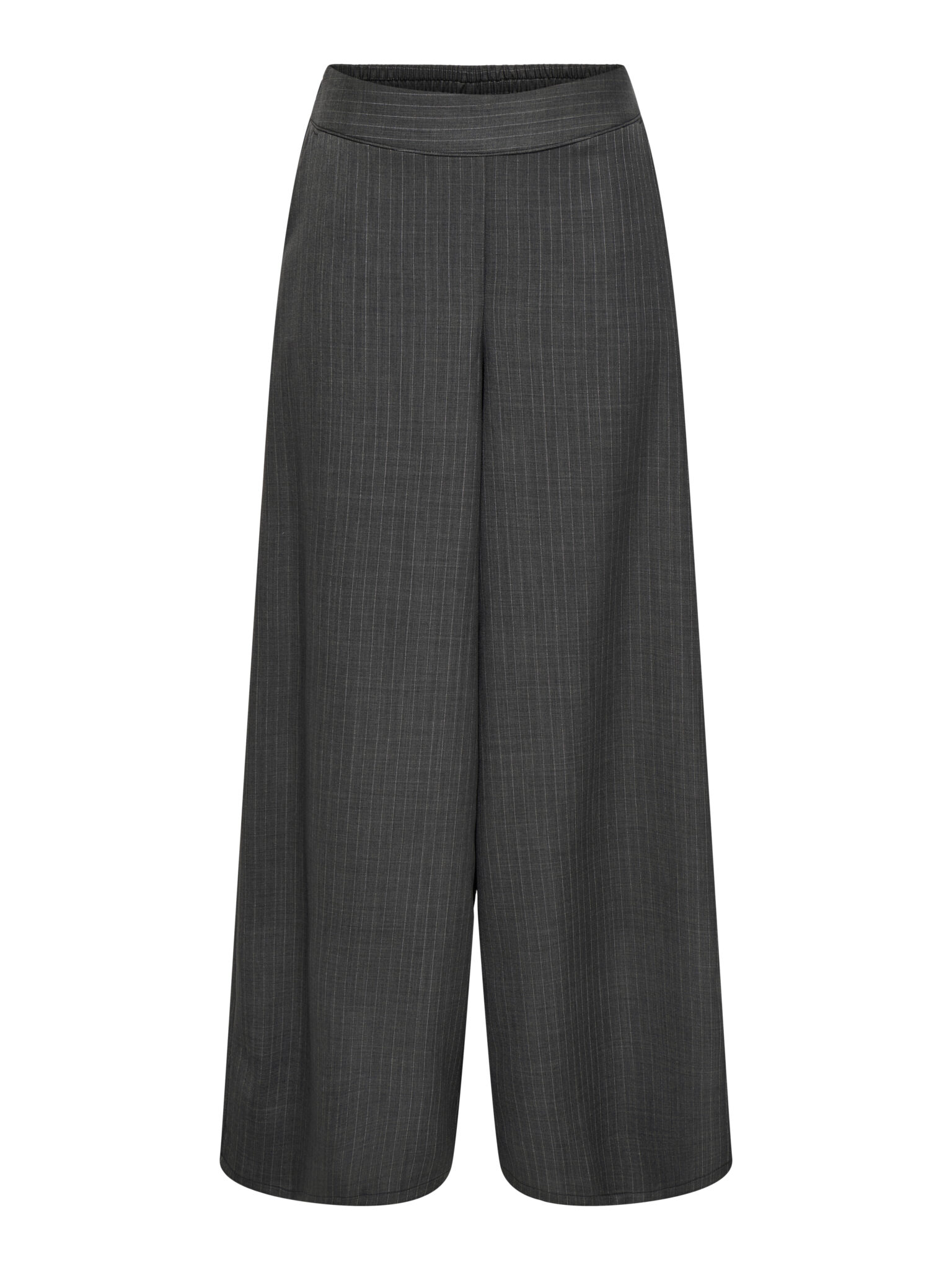 JDYARA MW X-WIDE PANT DARK GREY MELANGE - Billede 2