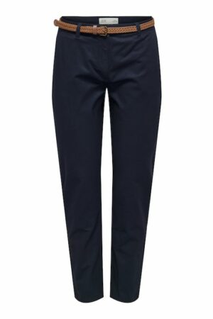 JDYCHICAGO MW BELT CHINO PANTS NIGHT SKY