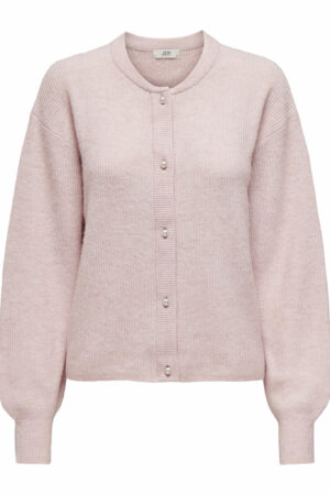 JDYLUMI LIFE L/S BUTTON CARDIG PINK
