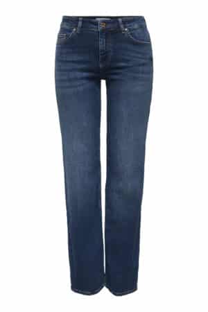 ONLBLUSH MID STRAIGHT DNM DARK BLUE DENIM