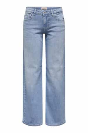 ONLJUDY - O LW WIDE LEG DNM LIGHT BLUE DENIM