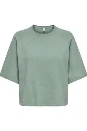 ONLLOYAL 2/4 O-NECK KNT NOOS CHINOIS GREEN