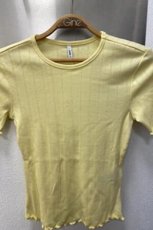 ONLTENNA O-NECK S/S TOP JRS NO GUL