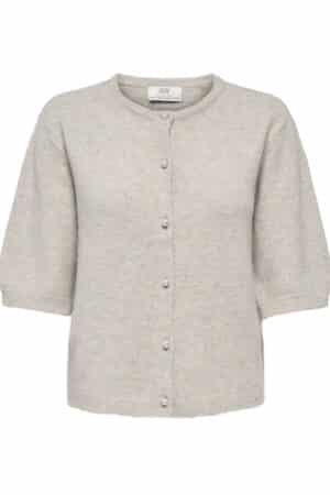 JDYRUE LIFE 2/4 PEARL CARDIGAN CHATEAU GRAY