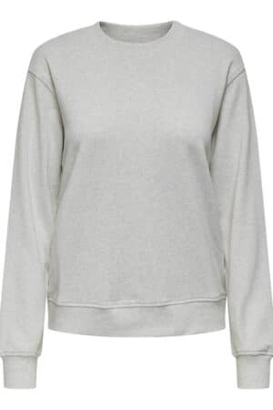 JDYAMALFI LIFE L/S SWEAT  OATMEAL