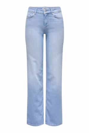 ONLBLUSH MID STRAIGHT DNM LIGHT BLUE DENIM