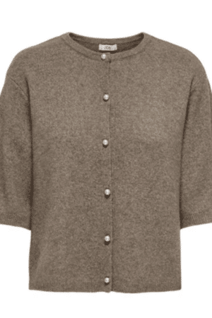 JDYRUE LIFE 2/4 PEARL CARDIGAN CARIBOU