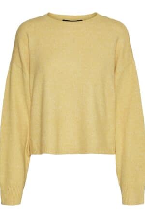 VMDOFFY LS O-NECK BLOUSE  GOLDEN HAZEL