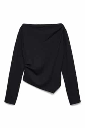 VMMILLE LS BOATNECK SHORT TOP SORT