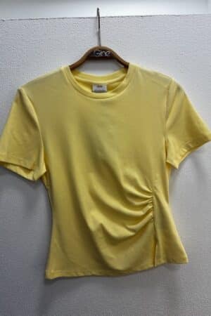 JDYTESSA S/S DETAIL TOP JRS  DOUBLE CREAM