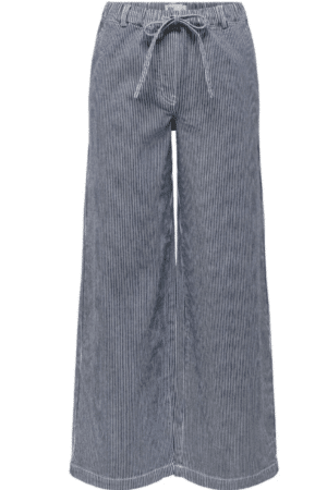 JDYNIKITA MW WIDE STRING PANT BLACK IRIS