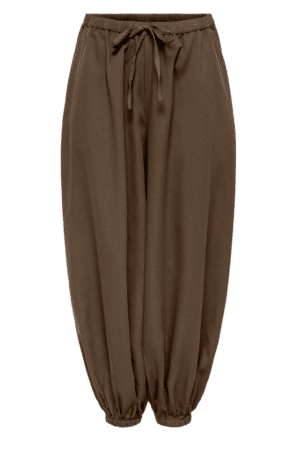 JDYPALOMA MW LOOSE PANT  DARK EARTH