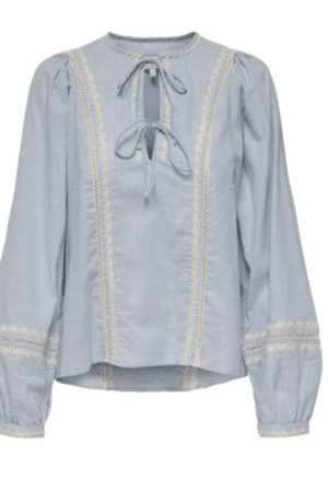 ONLMONICA ANE LS EMB TOP CLOUD DANCER