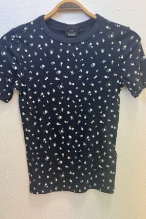 JDYLUCKY S/S O-NECK TOP  SKY CAPTAIN/SOFT FLOWER