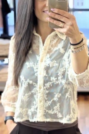 VISASSAN 3/4 SHIRT BIRCH