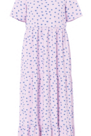 PCEVIE SS ANKLE DRESS NOOS  ROSEATE