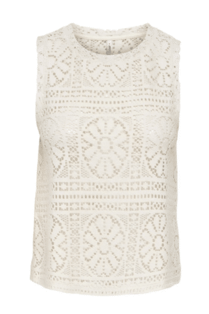 ONLLIAN LACE TANK TOP JRS  BIRCH