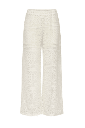 ONLLIAN LACE WIDE PANTS JRS BIRCH