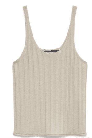 VMLULA LINEN SL O-NECK TOP NOO OATMEAL