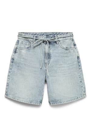 VMWIEN MR BELT SHORTS LIGHT BLUE DENIM