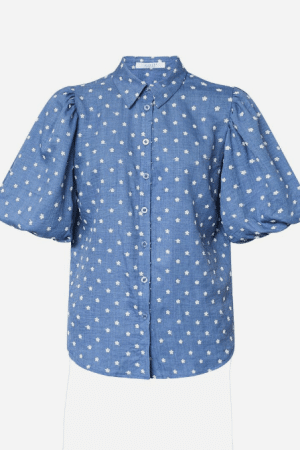 ELLA-SH74 BLUE FLOWER