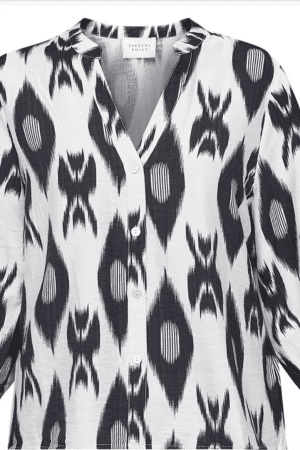 VIABA-SH7 BLACK/CREAM