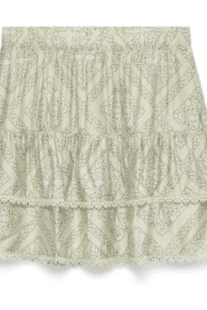 VMBLISS HW SHORT DETAIL SKIRT GRØN