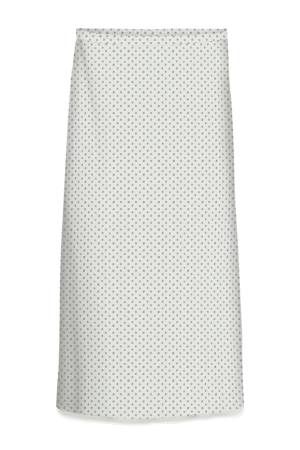 VMSMILLA NW LONG SKIRT SNOW WHITE