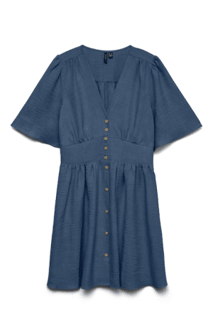 VMMRLANEY 2/4 SHORT DRESS NOOS DARK DENIM