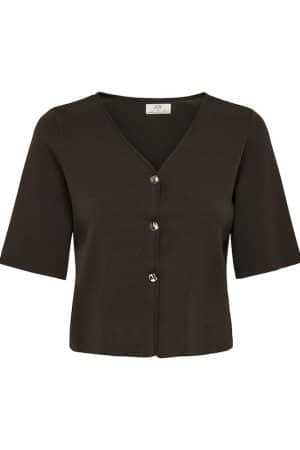 JDYASTRA 3/4 V-NECK CARDIGAN   COFFEE BEAN