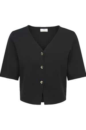 JDYASTRA 3/4 V-NECK CARDIGAN   SORT