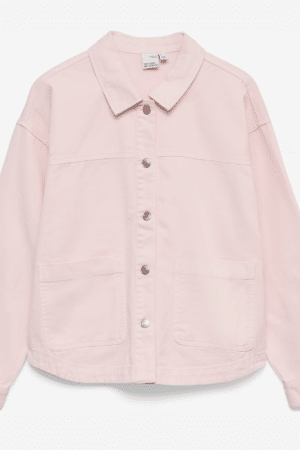 VMJAMIE LS DENIM CHACKET  PARFALT PINK/COMB