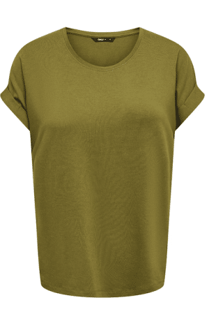 ONLMOSTER S/S O-NECK TOP NOOS  FIR GREEN