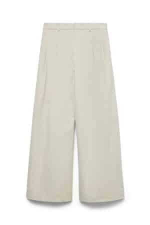 VMMENG MW CRINKLED WIDE PANT CEMENT