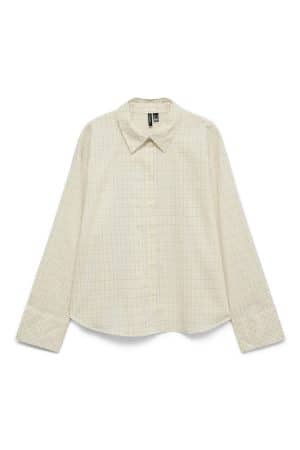 VMMONDAY L/S SHIRT WVN  BIRCH