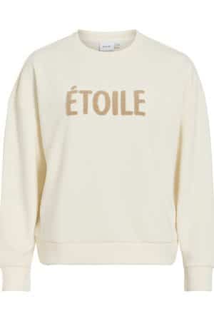 VIREFLECT O-NECK FROTTE SWEAT  BIRCH
