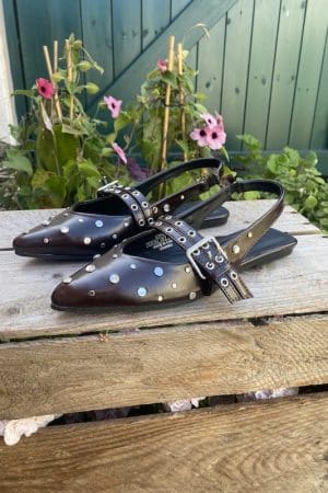 ONLAURA-5 PU SLINGBACK BUCKLE COFFEE BEAN
