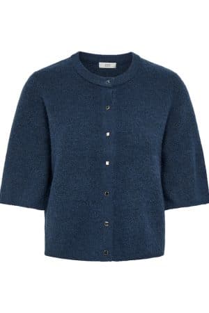 JDYLUMI LIFE 3/4 ON BUTTON CAR DARK DENIM