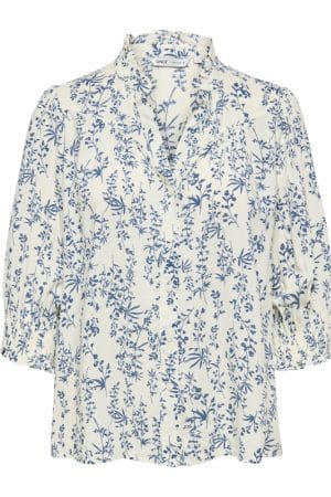 ONLRAYA 3/4 SHIRT WVN NOOS JET STREAM/AMY FLOWER