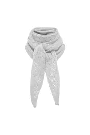 ONLMARIE POINTELLE TRIANGLE  LIGHT GRAY MELANGE